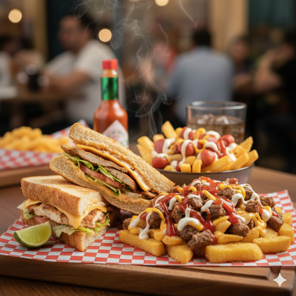Sándwiches y Yaroas